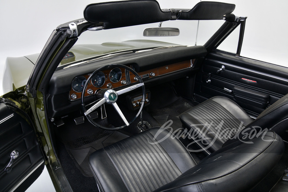 1968 PONTIAC GTO RAM AIR II CONVERTIBLE - Interior - 243522