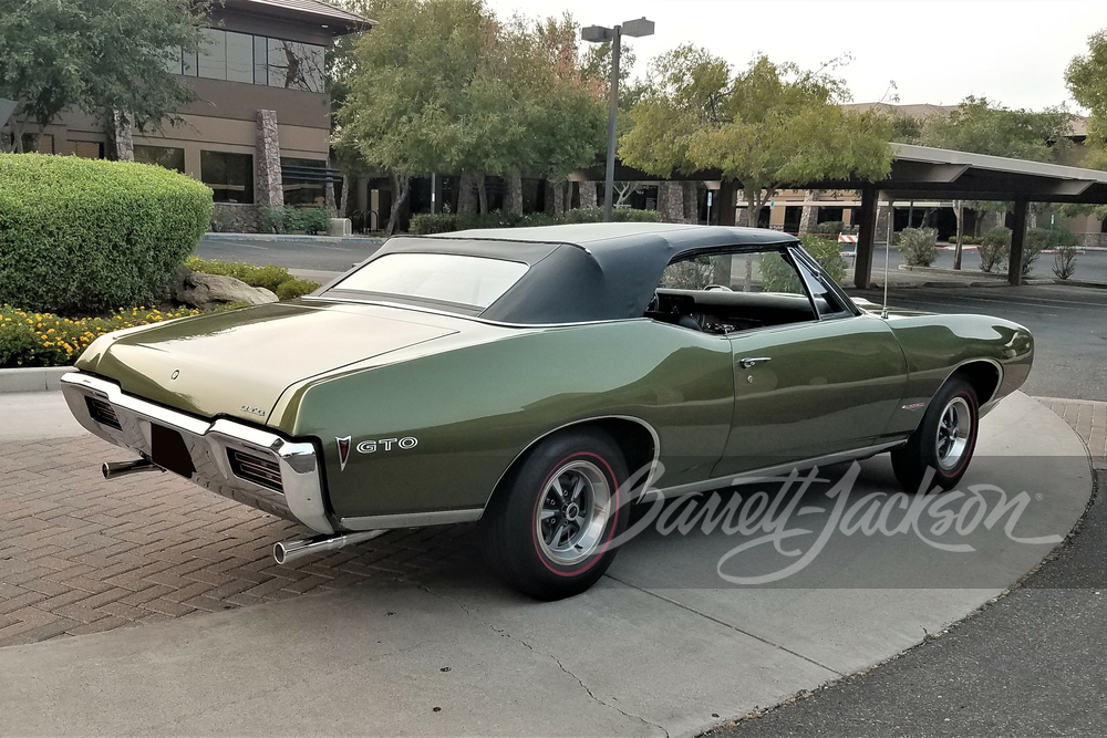 1968 PONTIAC GTO RAM AIR II CONVERTIBLE - Misc 13 - 243522