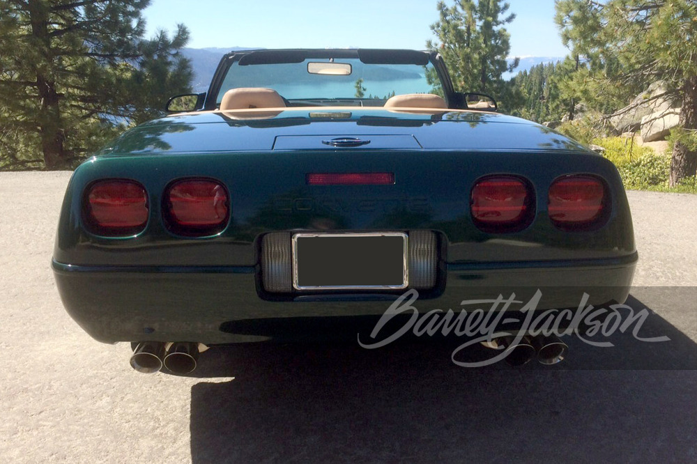 1994 CHEVROLET CORVETTE LT1 CONVERTIBLE - Rear 3/4 - 244046