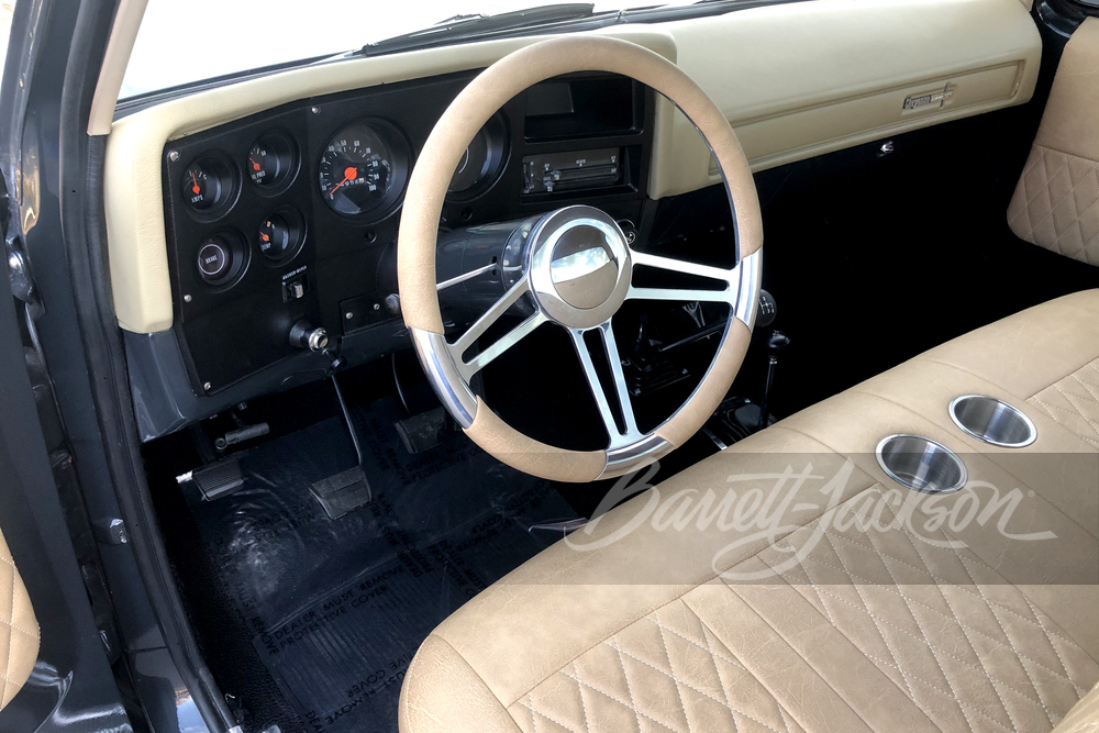1973 CHEVROLET K10 CUSTOM PICKUP - Interior - 244068