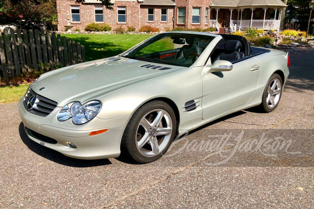 2003 MERCEDES-BENZ SL500 ROADSTER - Front 3/4 - 244130