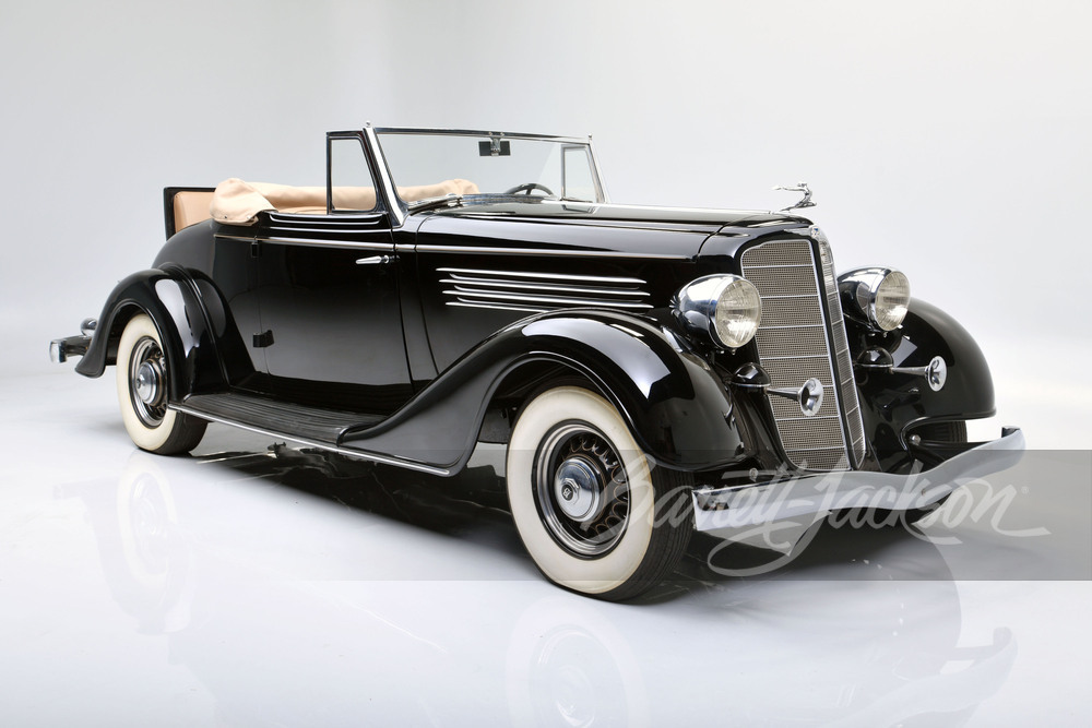 1935 BUICK 56C CONVERTIBLE - Front 3/4 - 244171