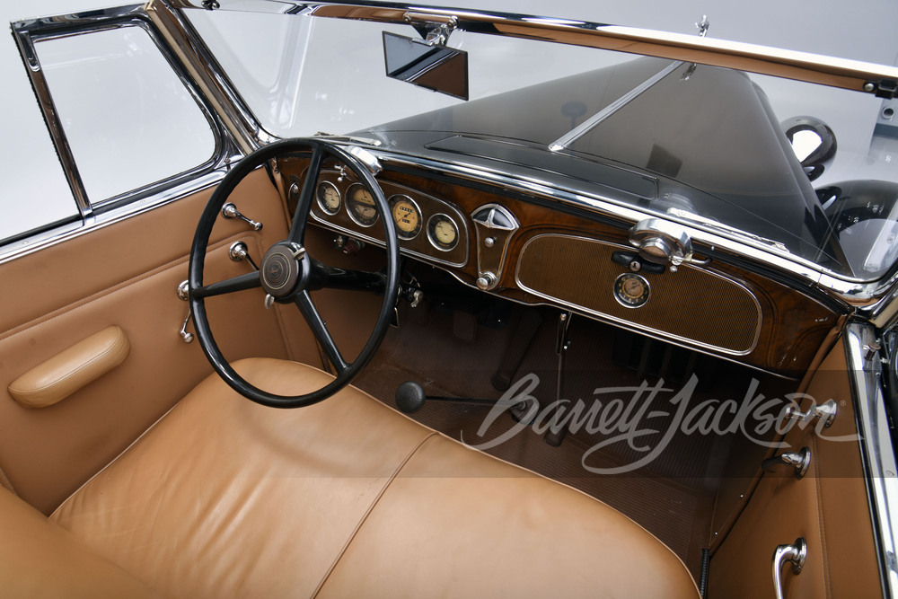 1935 BUICK 56C CONVERTIBLE - Interior - 244171