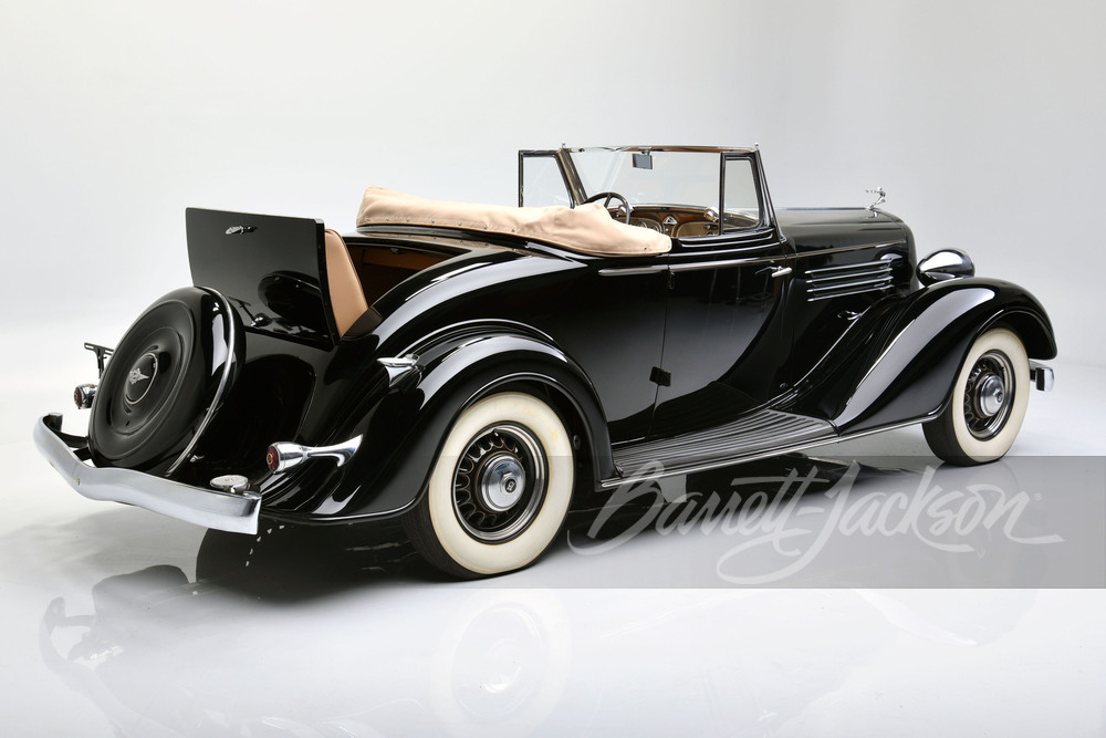 1935 BUICK 56C CONVERTIBLE - Rear 3/4 - 244171