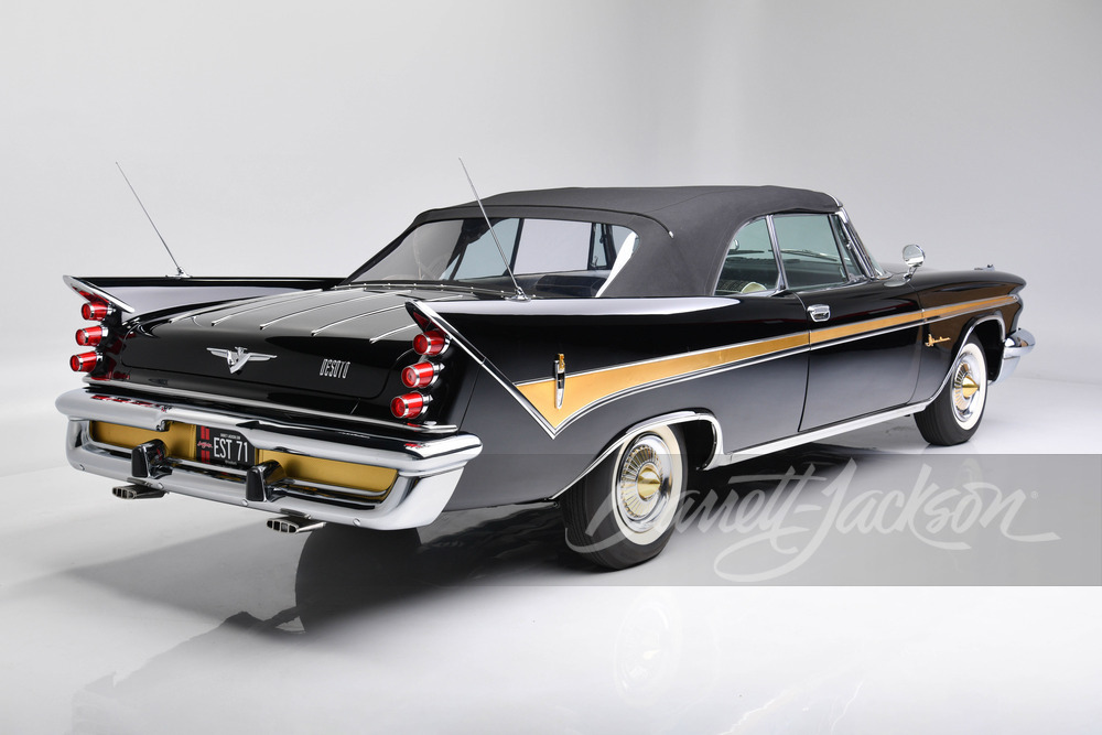 1959 DESOTO ADVENTURER CONVERTIBLE - Rear 3/4 - 244180
