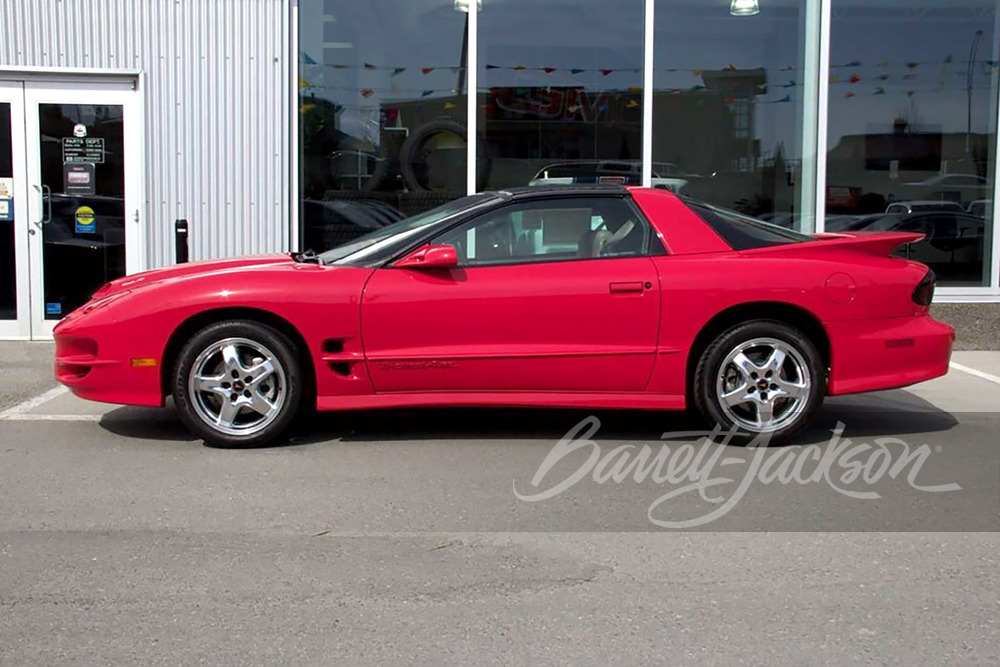 2002 PONTIAC FIREBIRD TRANS AM WS6 - Side Profile - 244240