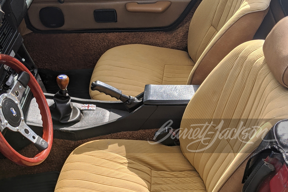 Tr7 Rally Interior 1980 TRIUMPH TR7 CONVERTIBLE - Interior - 244254