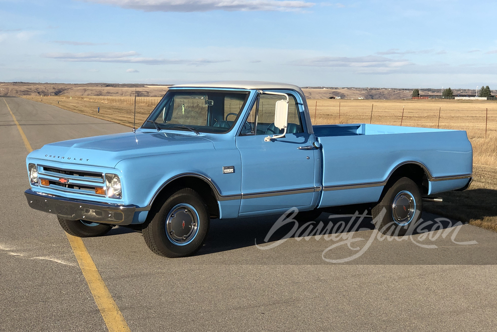 1967 CHEVROLET C20 PICKUP - Front 3/4 - 244279