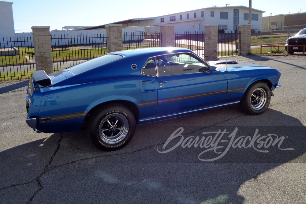 1969 FORD MUSTANG MACH 1 - Rear 3/4 - 244291