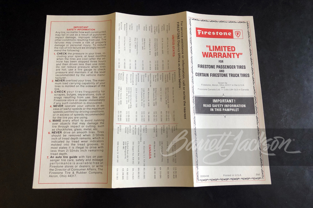1978 CHEVROLET K5 BLAZER - Misc 48 - 244317