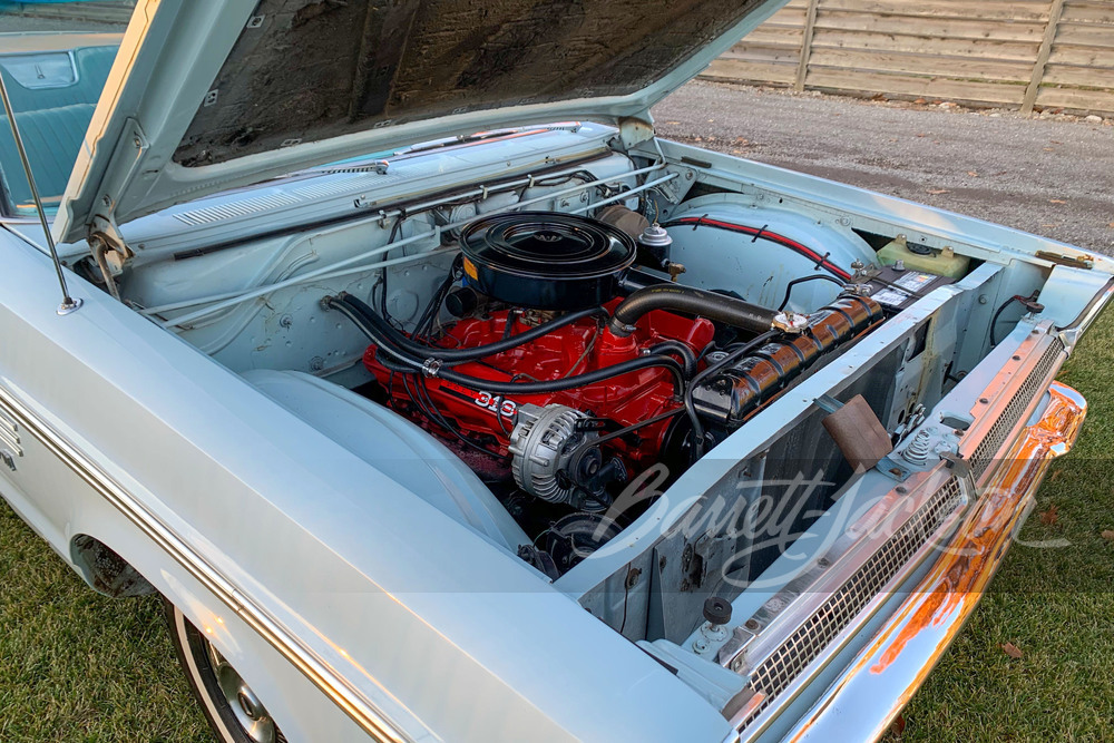 1965 PLYMOUTH FURY III CONVERTIBLE - Engine - 244402
