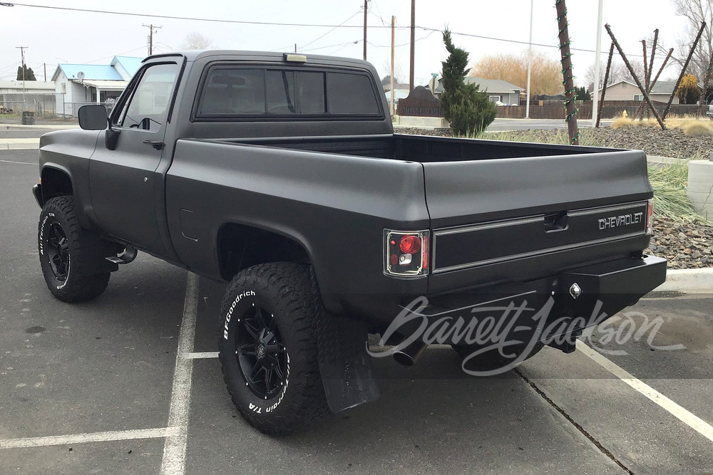 1986 CHEVROLET K10 CUSTOM PICKUP - Rear 3/4 - 244414