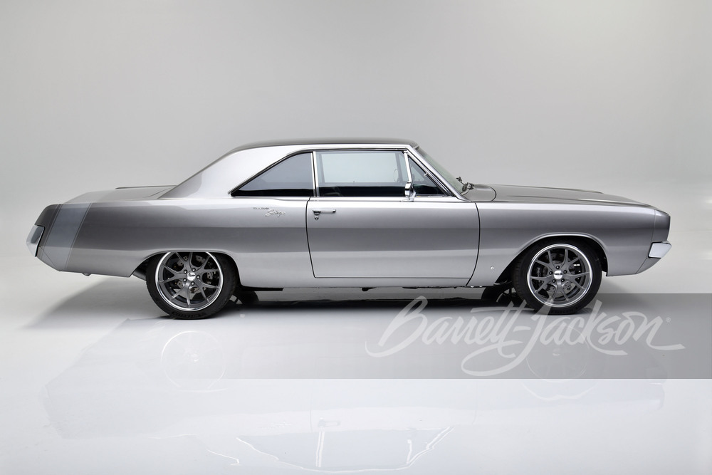 1970 DODGE DART SWINGER CUSTOM COUPE - Side Profile - 244421
