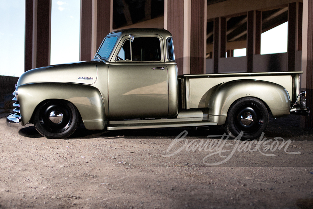 1953 CHEVROLET 3100 CUSTOM PICKUP - Side Profile - 244431