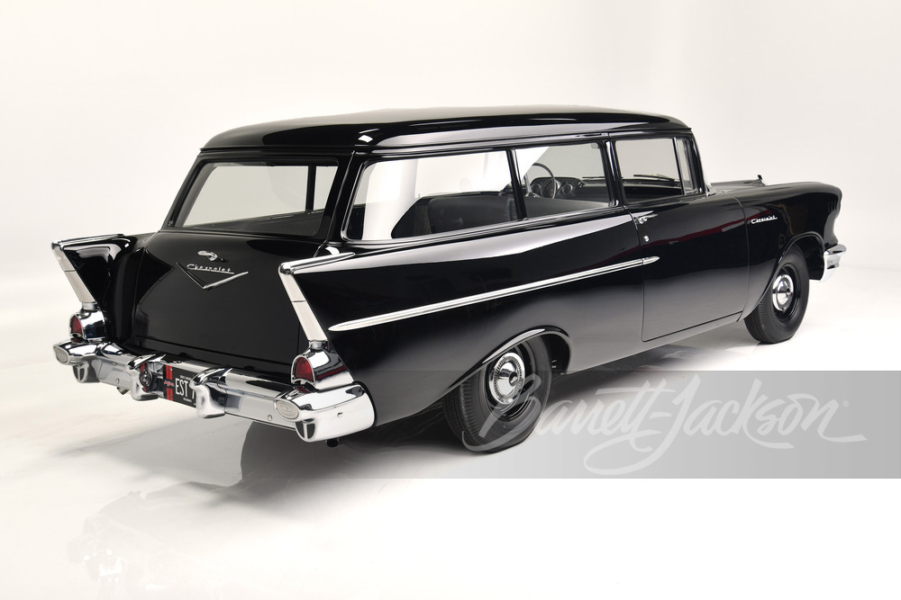 1957 CHEVROLET SEDAN DELIVERY WAGON - Rear 3/4 - 244547