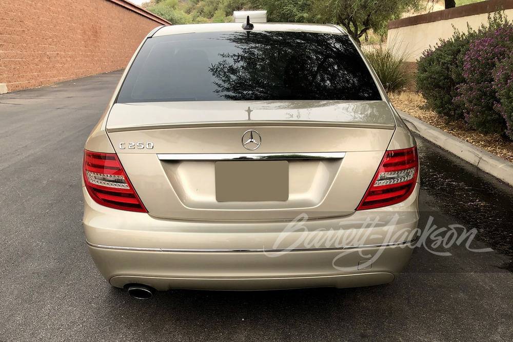 2012 MERCEDES-BENZ C250 - Rear 3/4 - 244550