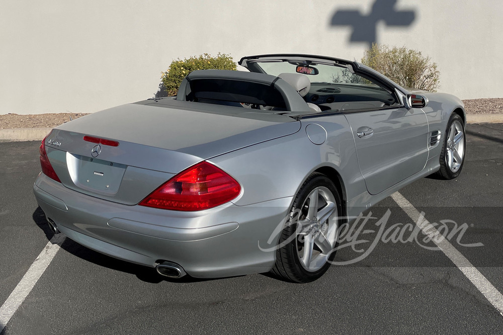 2005 MERCEDES-BENZ SL500 ROADSTER - Rear 3/4 - 244665