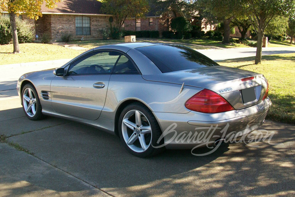 2004 MERCEDES-BENZ SL500 ROADSTER - Rear 3/4 - 244727