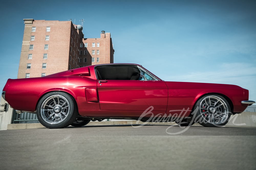 1967 FORD MUSTANG CUSTOM FASTBACK - Side Profile - 244862