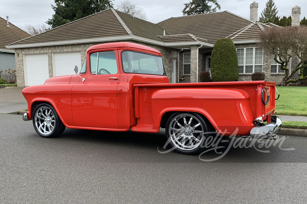 1957 CHEVROLET 3100 CUSTOM PICKUP - Rear 3/4 - 244911