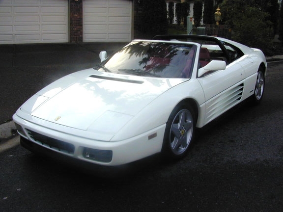 1991 FERRARI 348 TS CONVERTIBLE - Front 3/4 - 24504