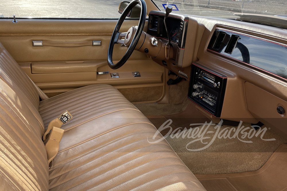 1986 CHEVROLET EL CAMINO - Interior - 245175