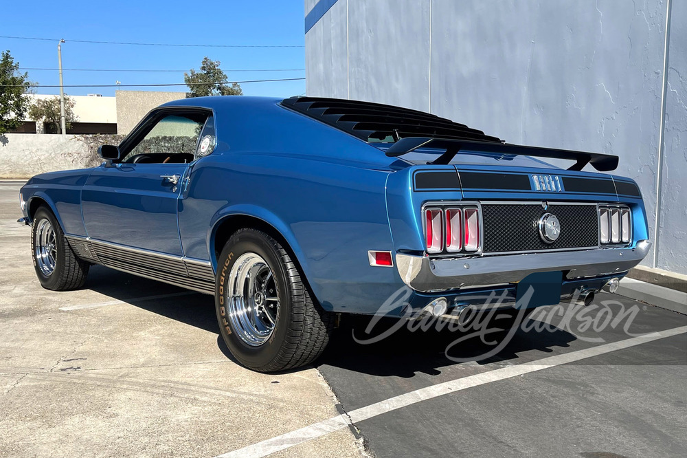 1970 FORD MUSTANG MACH 1 428 SCJ DRAG PACK - Rear 3/4 - 245325