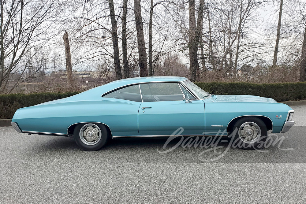 1967 CHEVROLET IMPALA SS - Side Profile - 245353