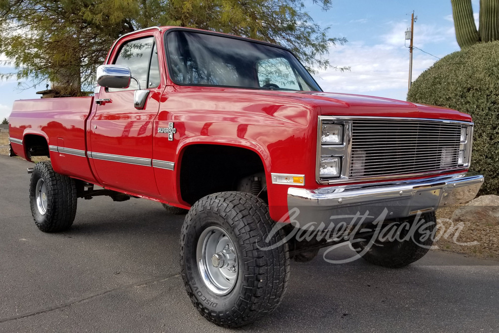 1985 CHEVROLET K10 PICKUP - Front 3/4 - 245457
