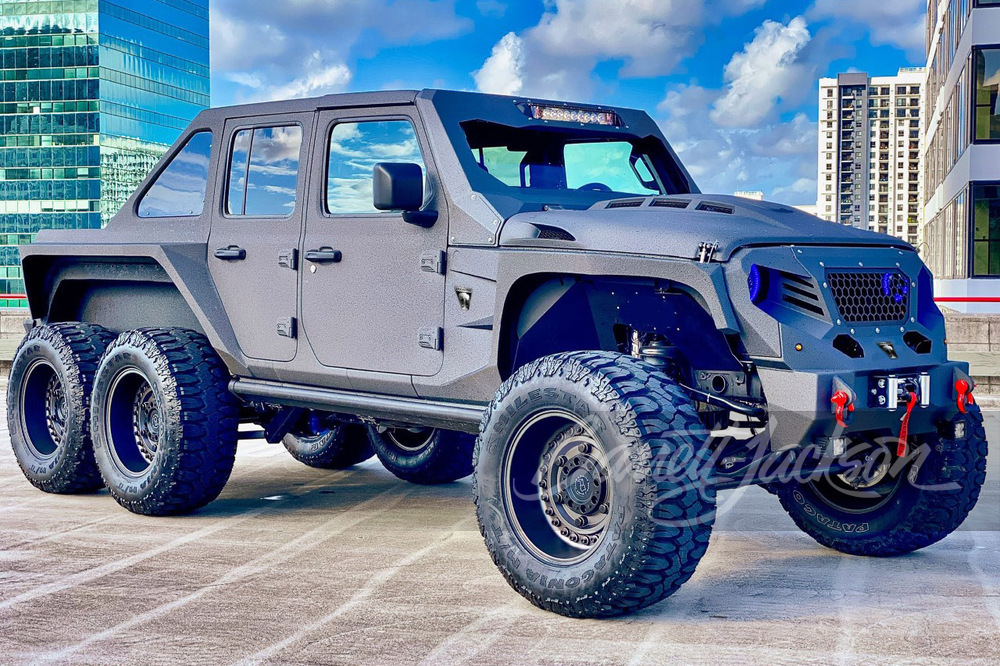 2021 JEEP WRANGLER UNLIMITED CUSTOM 6X6 SUV Front 3 4 245551