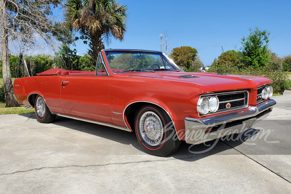 1964 PONTIAC GTO CONVERTIBLE - Front 3/4 - 246029