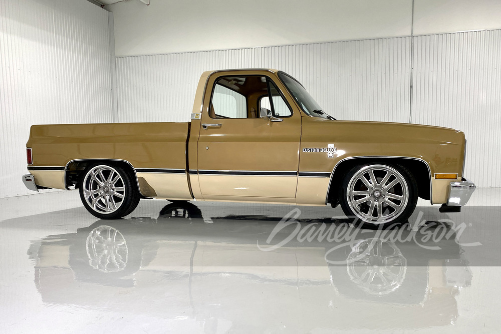 1984 CHEVROLET C10 CUSTOM DELUXE PICKUP - Side Profile - 246126
