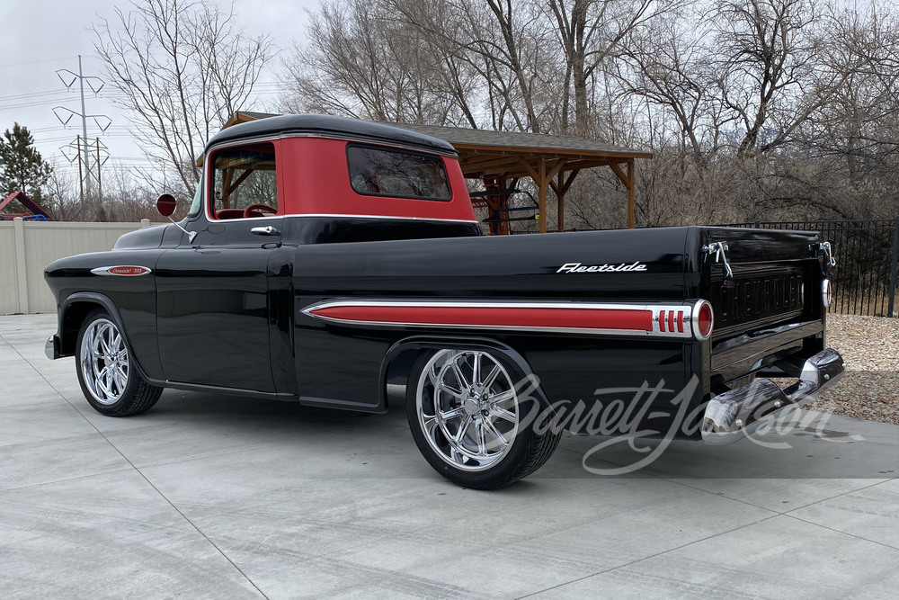 1957 CHEVROLET 3200 CUSTOM PICKUP - Rear 3/4 - 246403