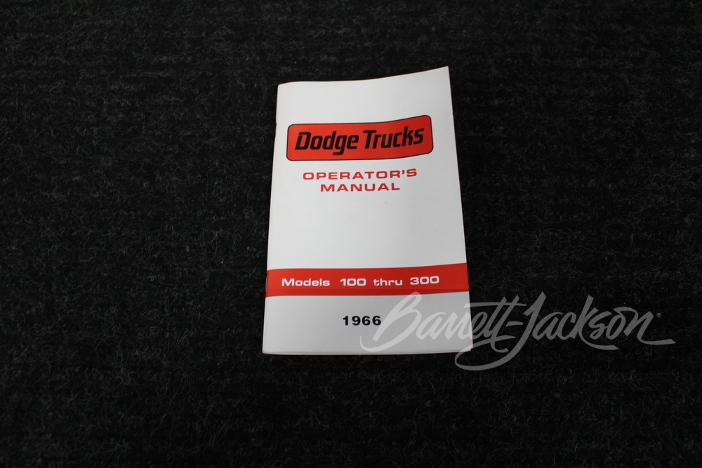 1966 DODGE A100 CUSTOM PICKUP - Misc 20 - 246608