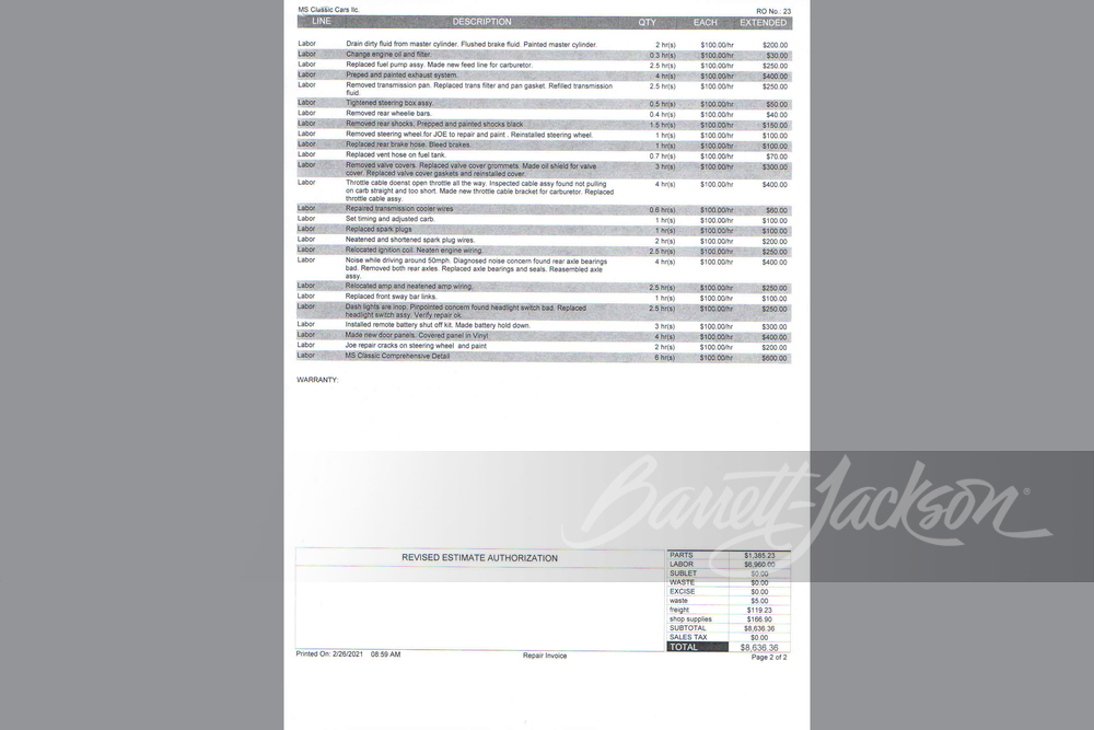 1966 DODGE A100 CUSTOM PICKUP - Misc 35 - 246608