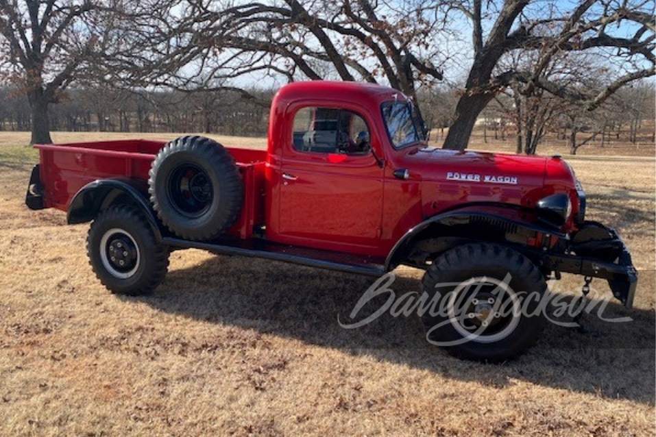 1961 DODGE POWER WAGON PICKUP - Side Profile - 247677