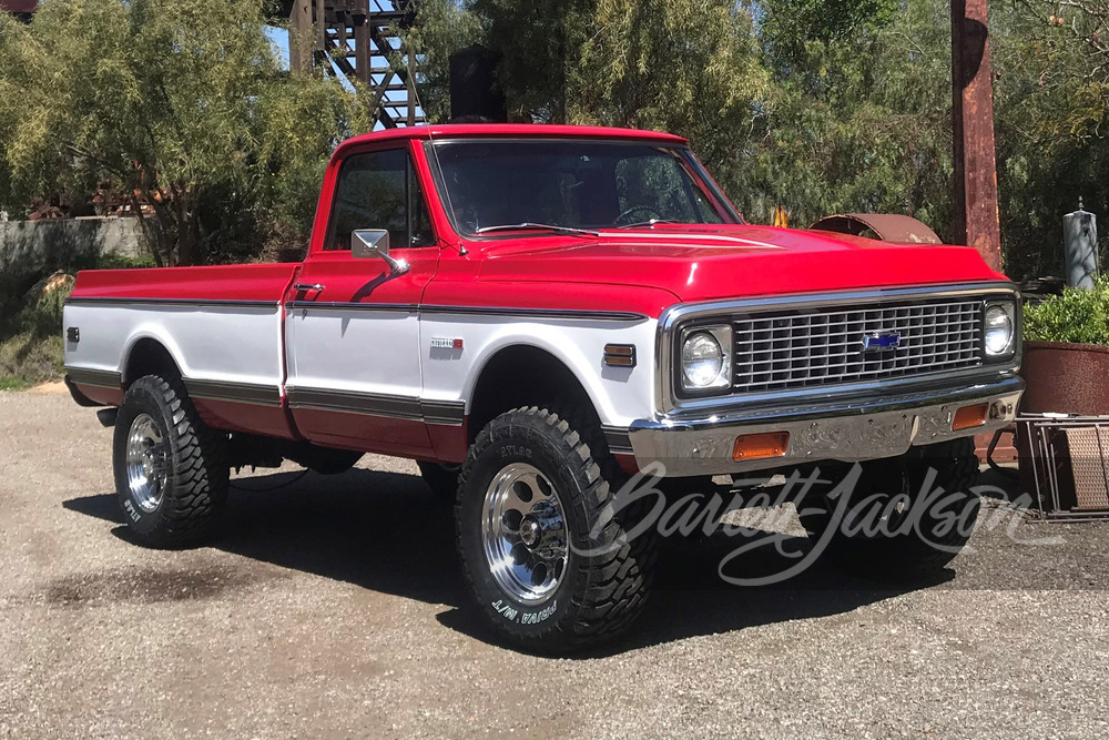 1971 CHEVROLET K20 CUSTOM PICKUP - Front 3/4 - 247978