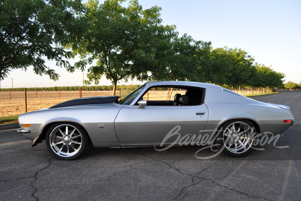 1972 CHEVROLET CAMARO SS CUSTOM COUPE - Side Profile - 248063