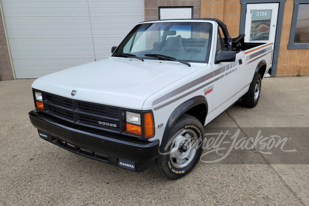1990 DODGE DAKOTA CONVERTIBLE PICKUP - Front 3/4 - 248134