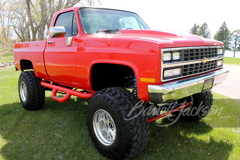 1987 CHEVROLET K10 CUSTOM PICKUP - Front 3/4 - 248161