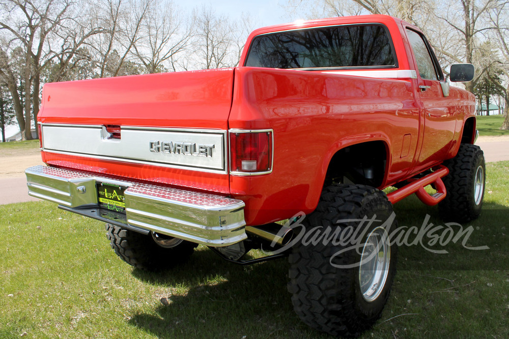 1987 CHEVROLET K10 CUSTOM PICKUP - Rear 3/4 - 248161