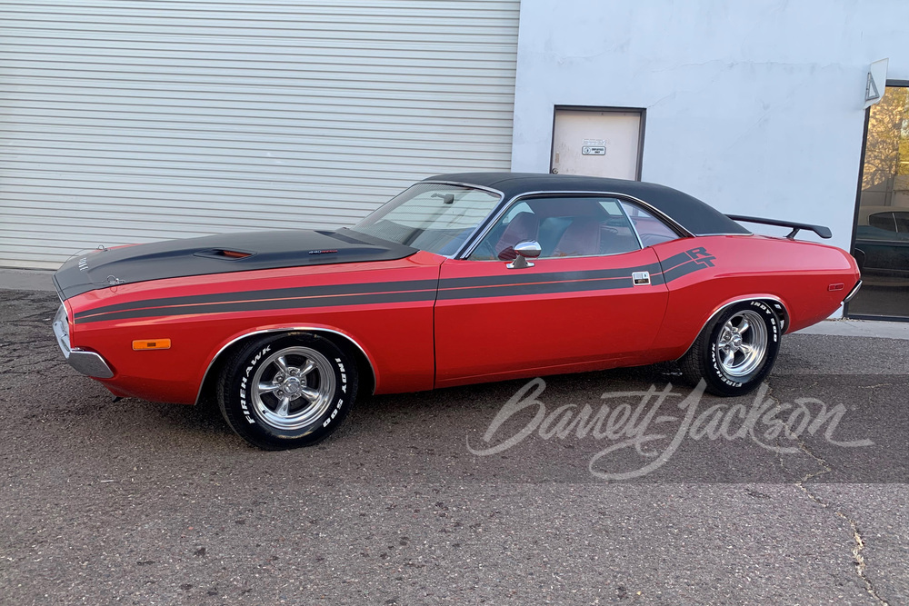 1972 DODGE CHALLENGER - Side Profile - 248263