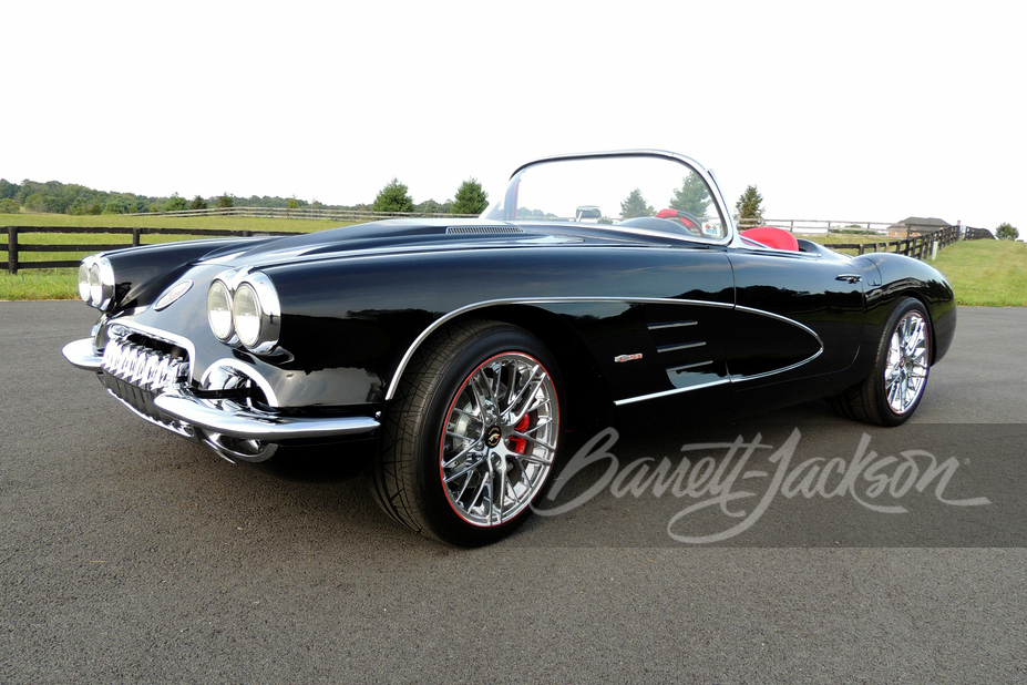 1958 CHEVROLET CORVETTE CUSTOM CONVERTIBLE - Front 3/4 - 248292