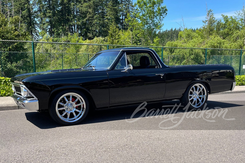 1966 CHEVROLET EL CAMINO CUSTOM PICKUP - Front 3/4 - 248318