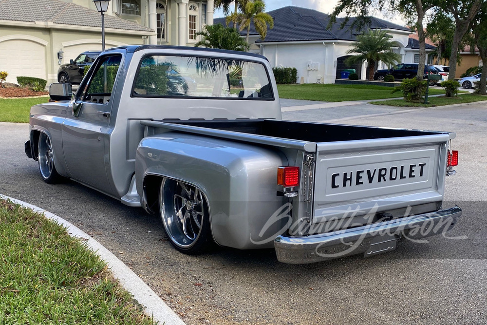 1980 CHEVROLET C10 CUSTOM PICKUP Rear 3 4 248338