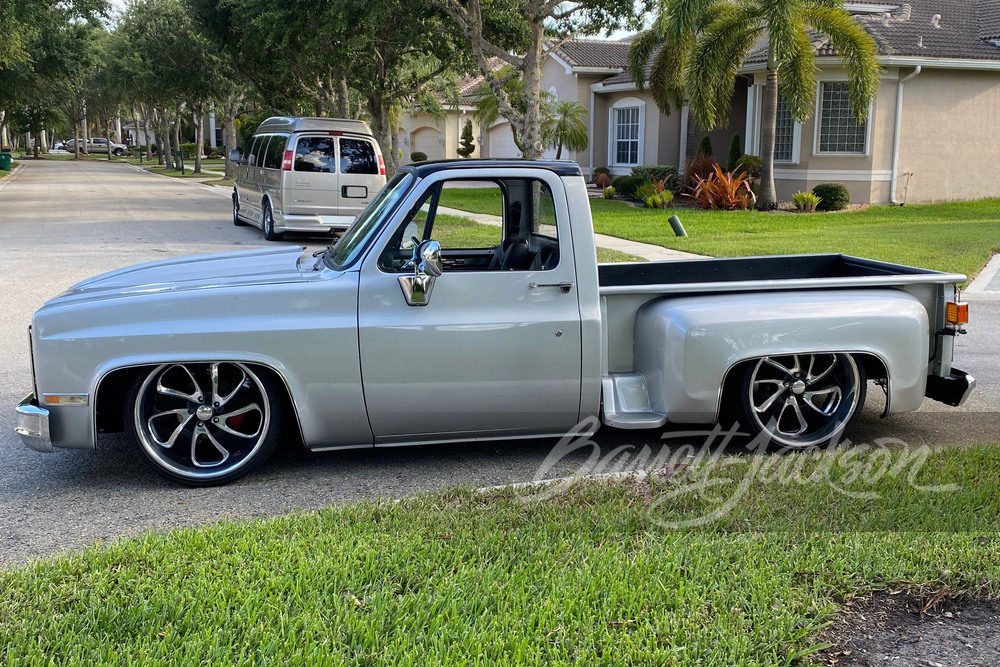 1980 CHEVROLET C10 CUSTOM PICKUP - Side Profile - 248338