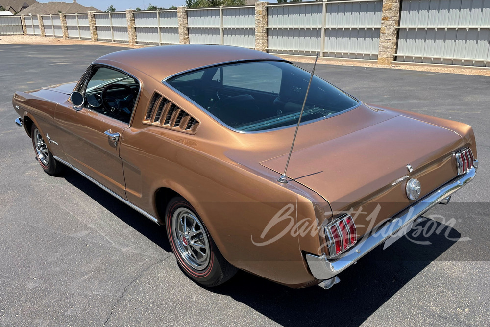 1966 FORD MUSTANG K-CODE FASTBACK - Rear 3/4 - 248359