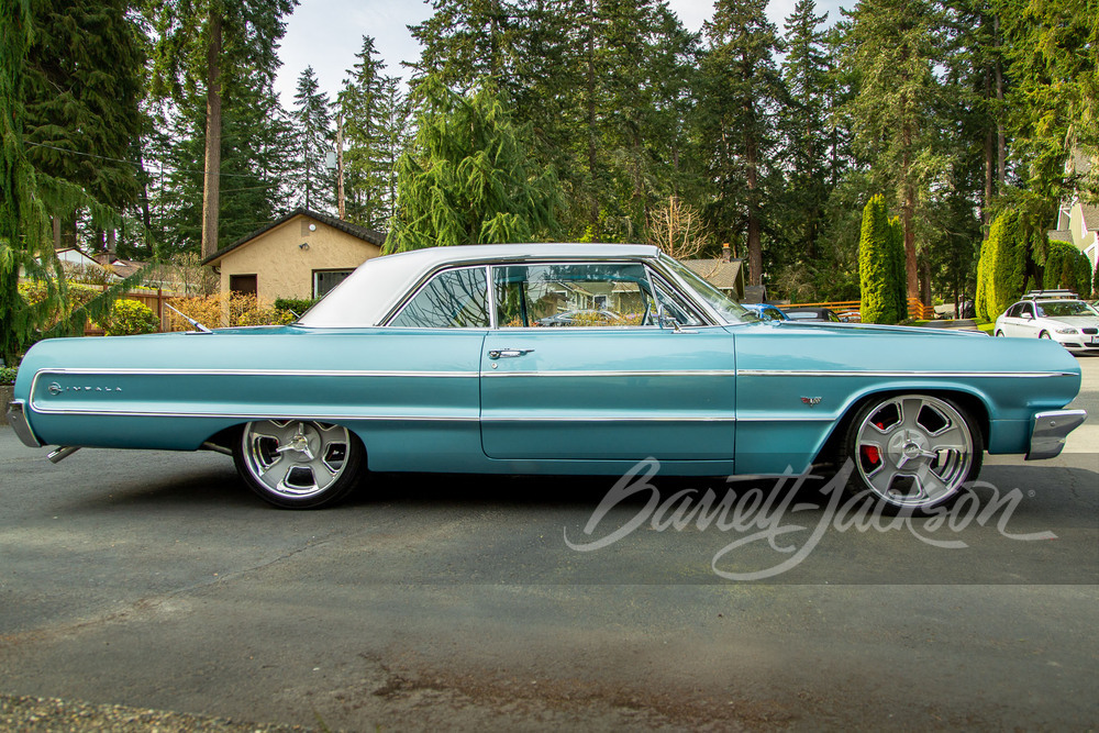 1964 CHEVROLET IMPALA CUSTOM COUPE - Side Profile - 248432