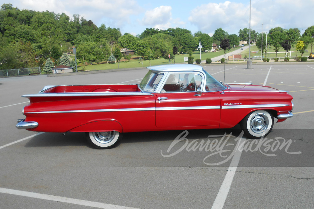 1959 CHEVROLET EL CAMINO PICKUP - Side Profile - 248695