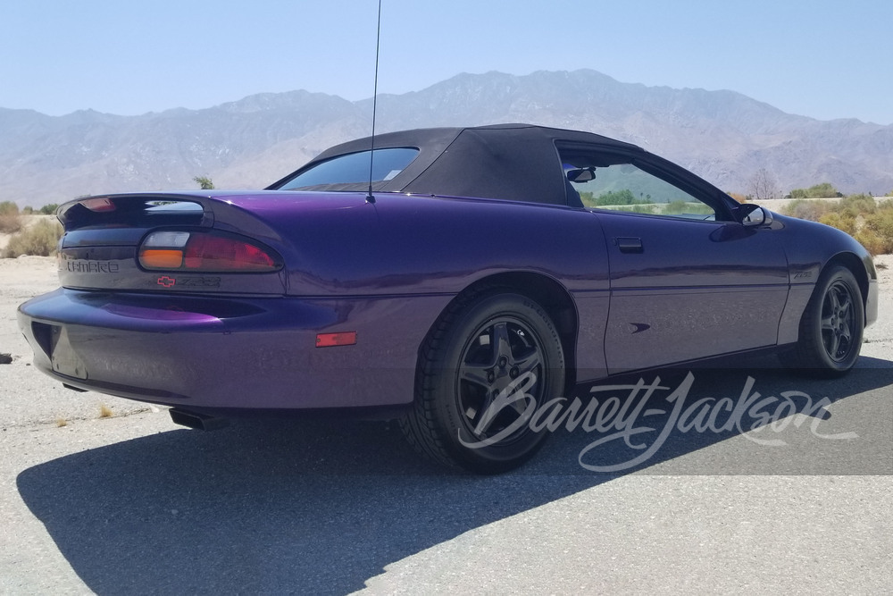 1998 CHEVROLET CAMARO Z/28 CONVERTIBLE - Rear 3/4 - 248814